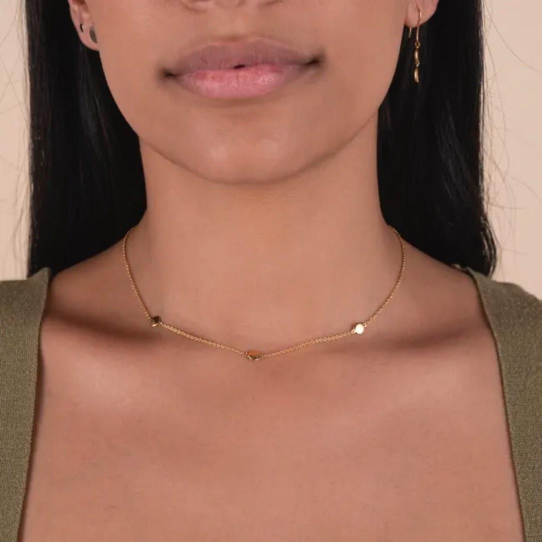 Mejuri on sale dot necklace
