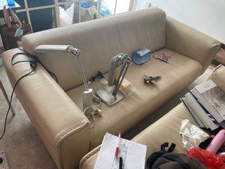 Melandas 2 and 3 seater Leather Sofas