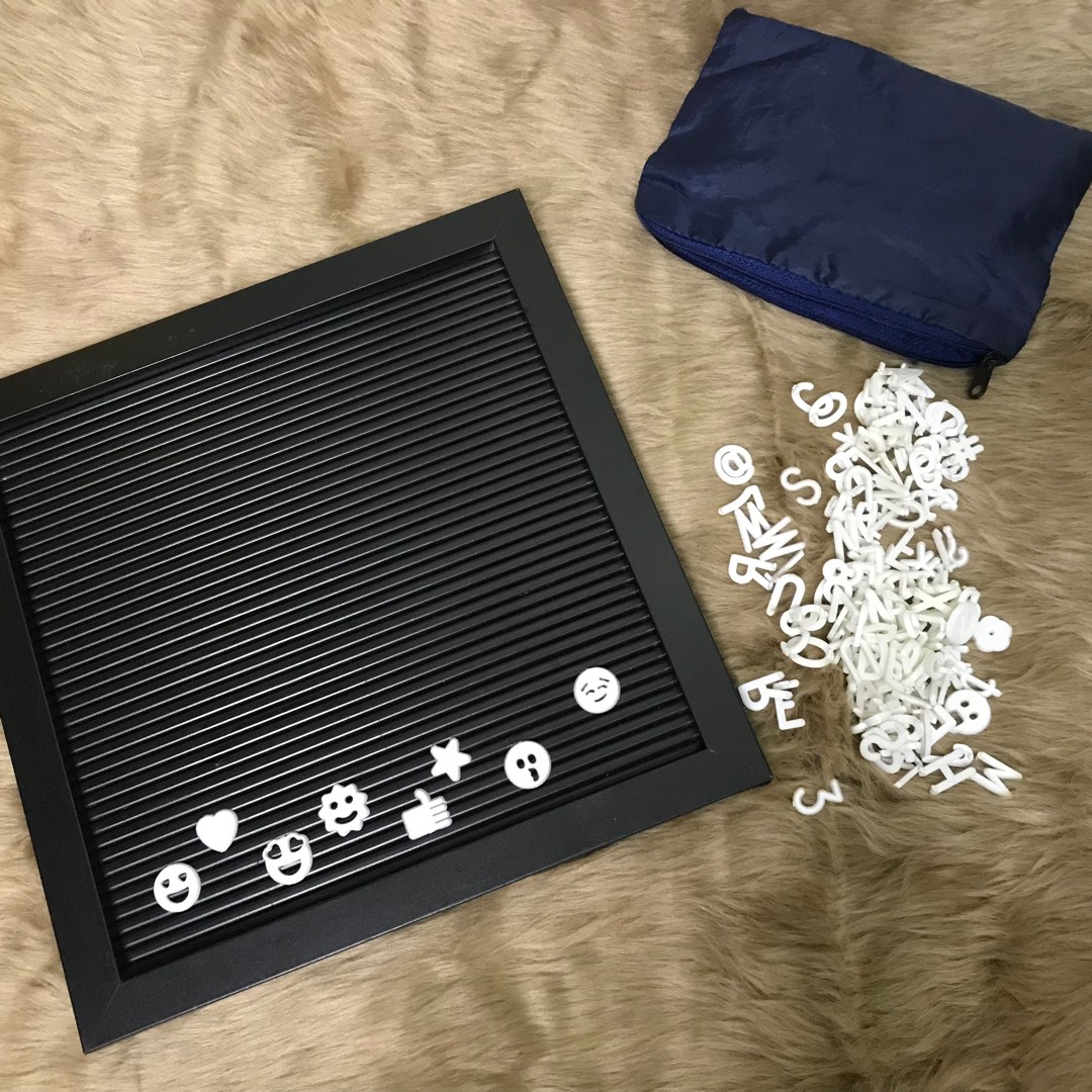 Memo Board / Letter Board, Furniture & Home Living, Home Decor, Wall