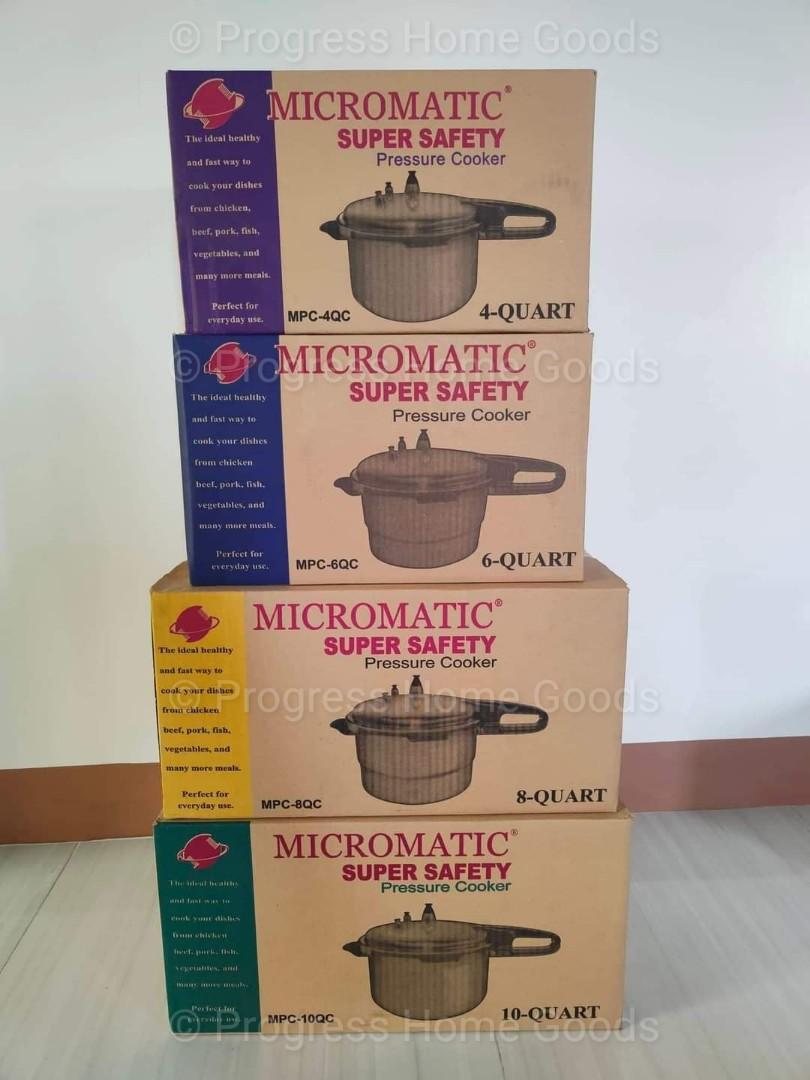 Micromatic pressure cooker 10 quart clearance