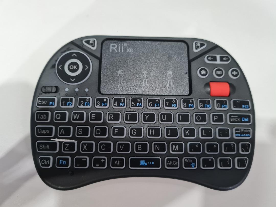 Teclado hotsell rii x8