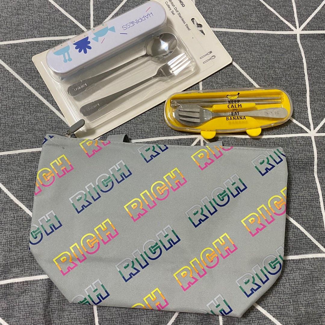 Miniso Lunch Kit (Category: Dinnerware & Cutlery) located in Malabon City. Submitted by mnlwisedeal (Listing ID 1186575979, Image 1). Description: Pm me for sure buyers.