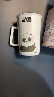 Miniso We Bear Bears Panda 3pc Mug set (New)