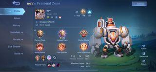 Mobile Legend Account