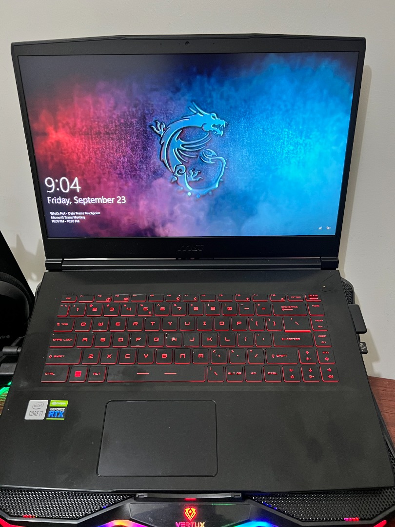 MSI GF63 Thin 10UC Intel i7 10th Gen 16GB RAM RTX 3050 4GB 512GB SSD 15 ...