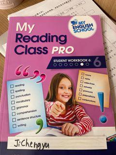 My English School My reading Class Pro moving sale