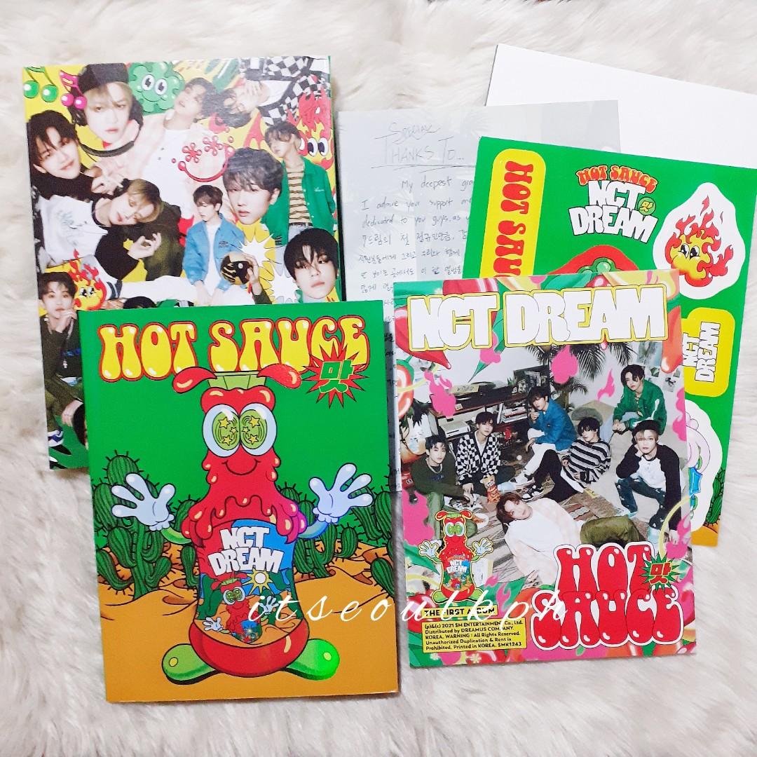 NCT Dream Hot Sauce Unsealed Album Chilling Version, Hobbies & Toys