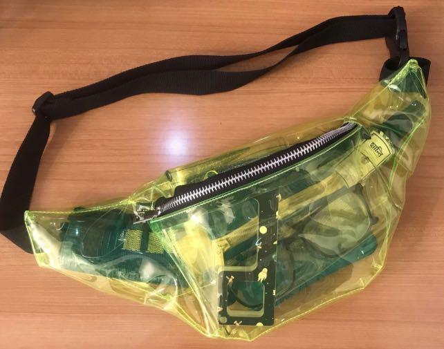 Neon Clear waist bag