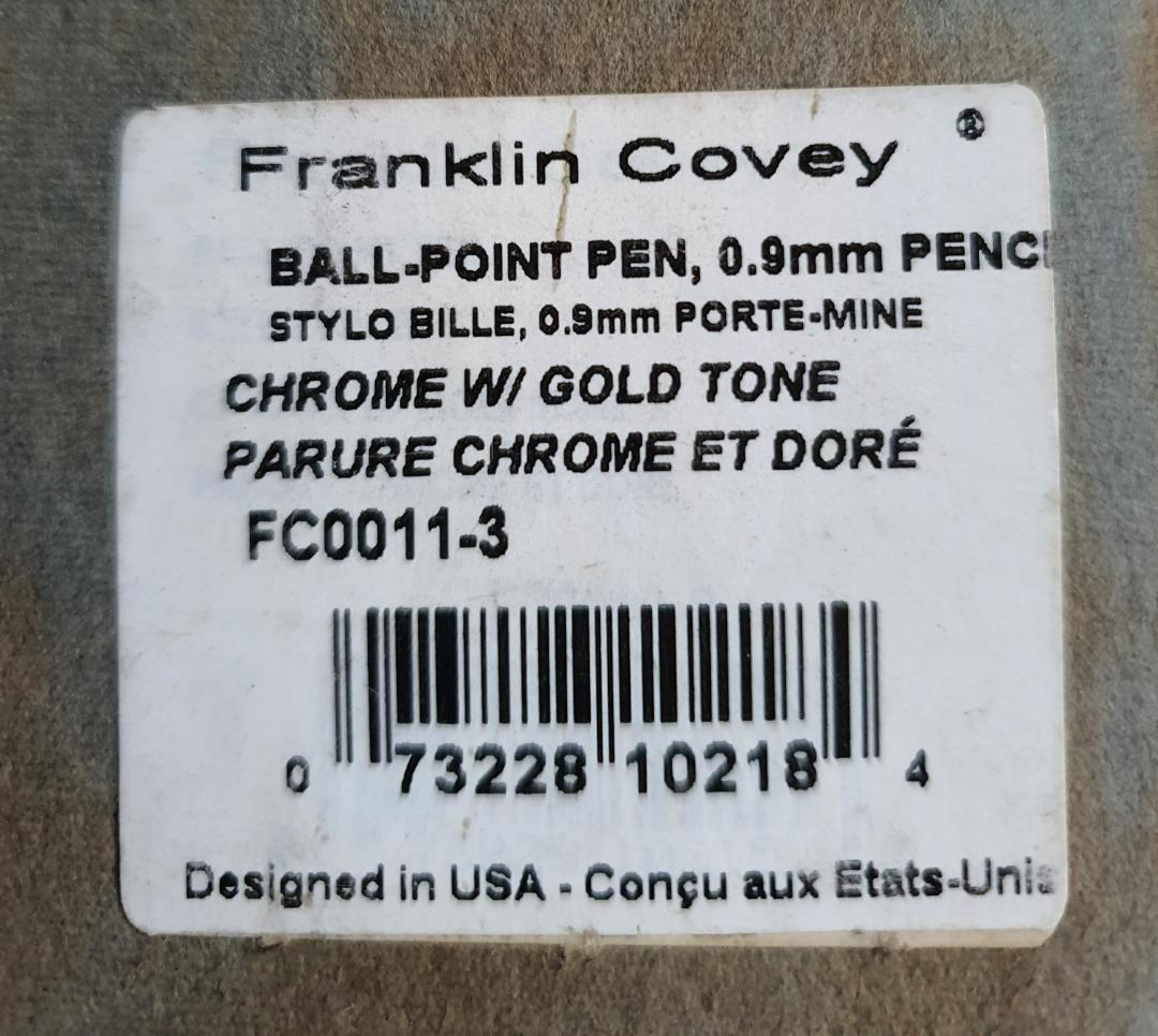 NEVER BEEN USED Franklin Covey Ballpoint Pen and Mechanical Pencil