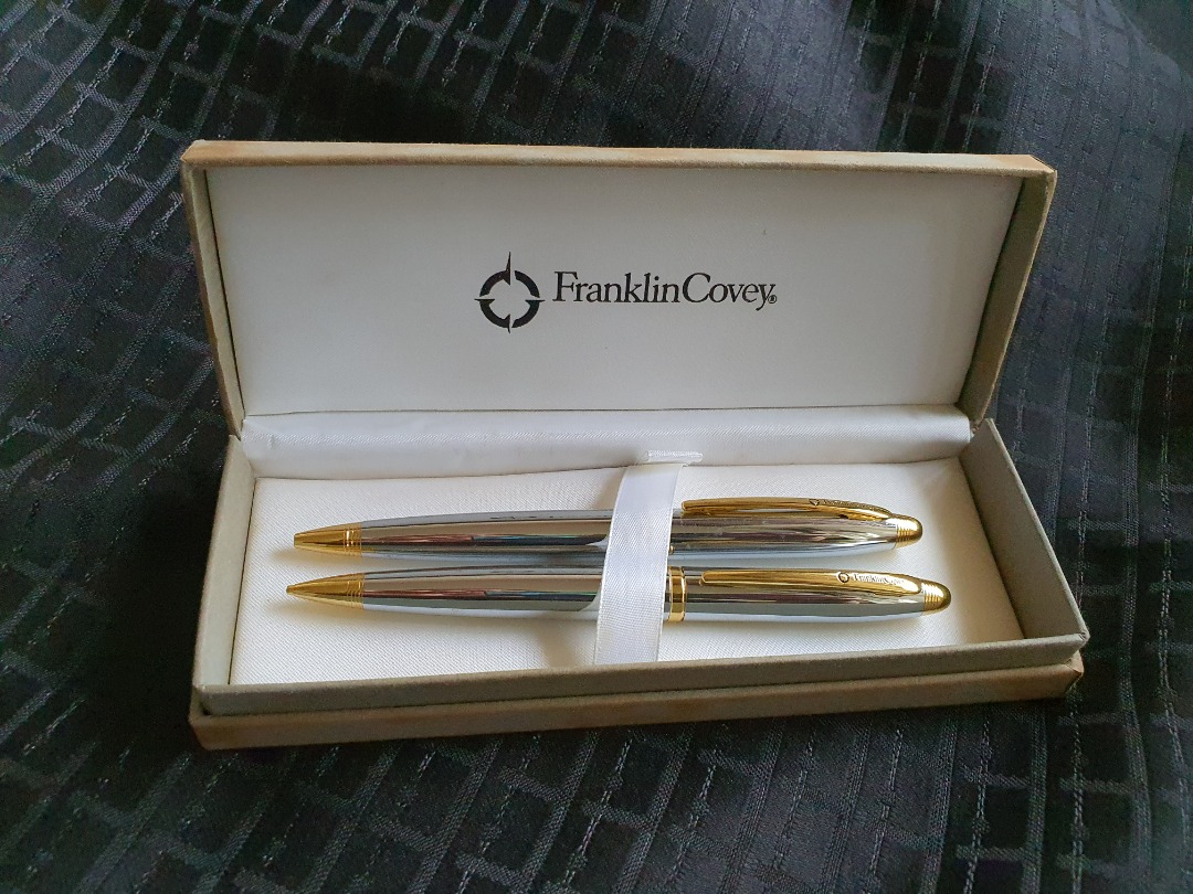 NEVER BEEN USED Franklin Covey Ballpoint Pen and Mechanical Pencil