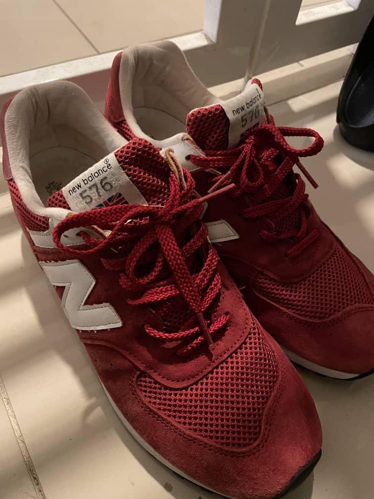 New balance 576 hotsell red