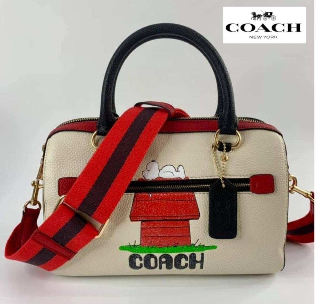 COACH MINI ROWAN (Midnight Blue), Women's Fashion, Bags & Wallets,  Cross-body Bags on Carousell