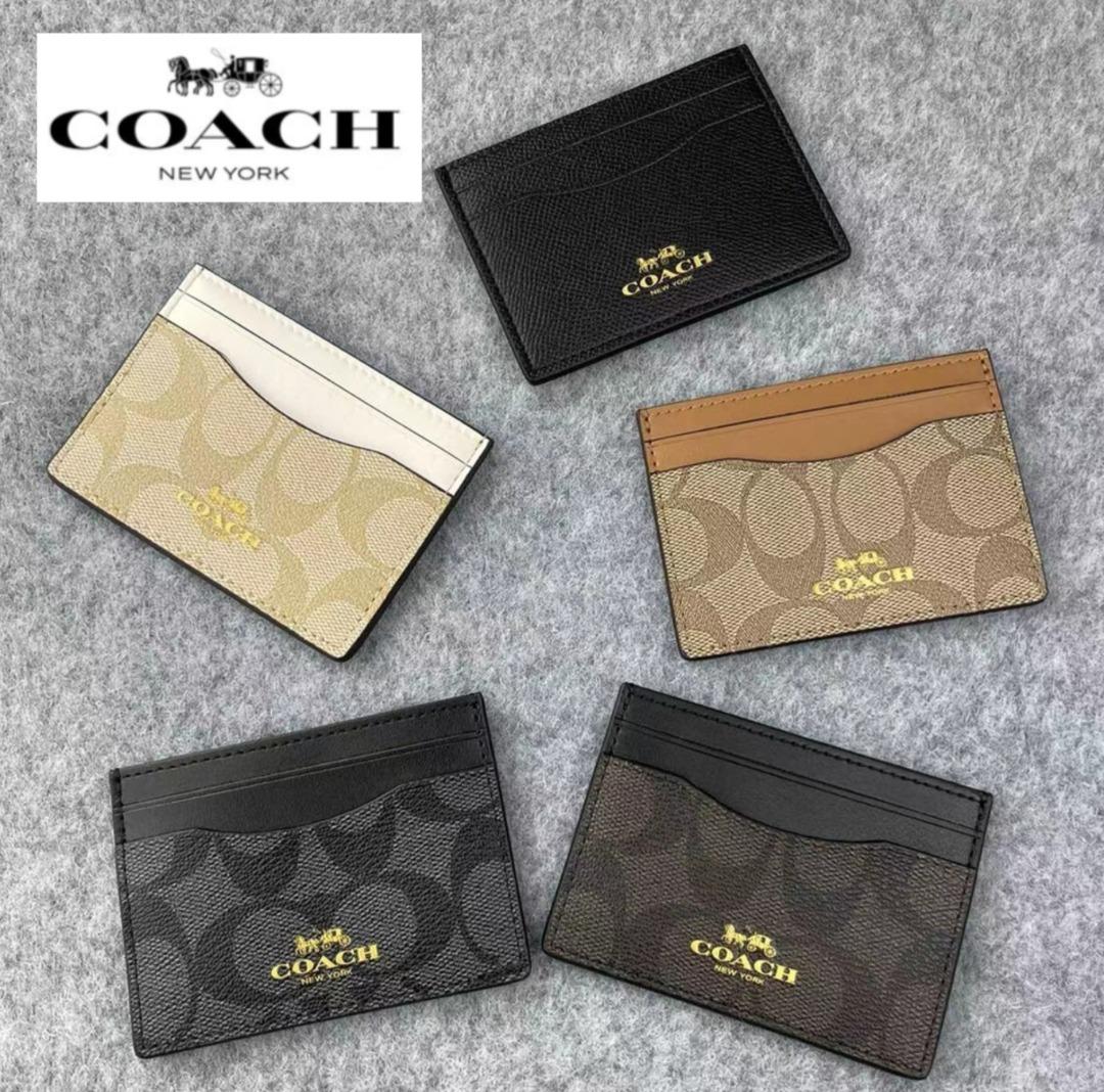 Card case wallet coach shop