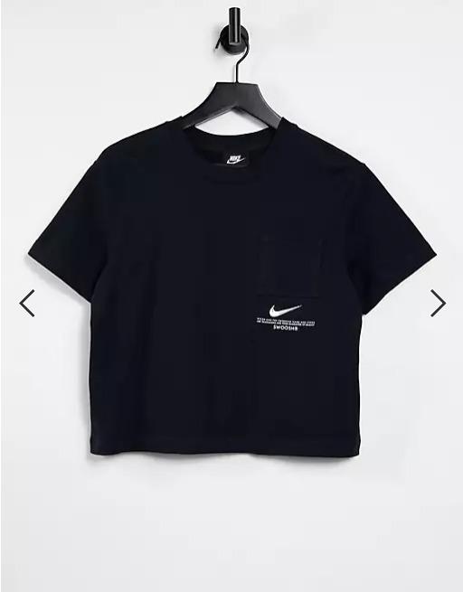 Nike swoosh oversized t hot sale shirt