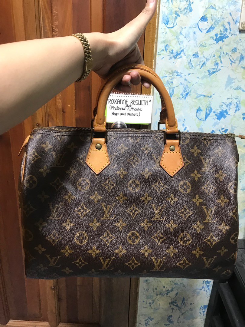 LV Speedy 35 Damier Ebene, Luxury, Bags & Wallets on Carousell