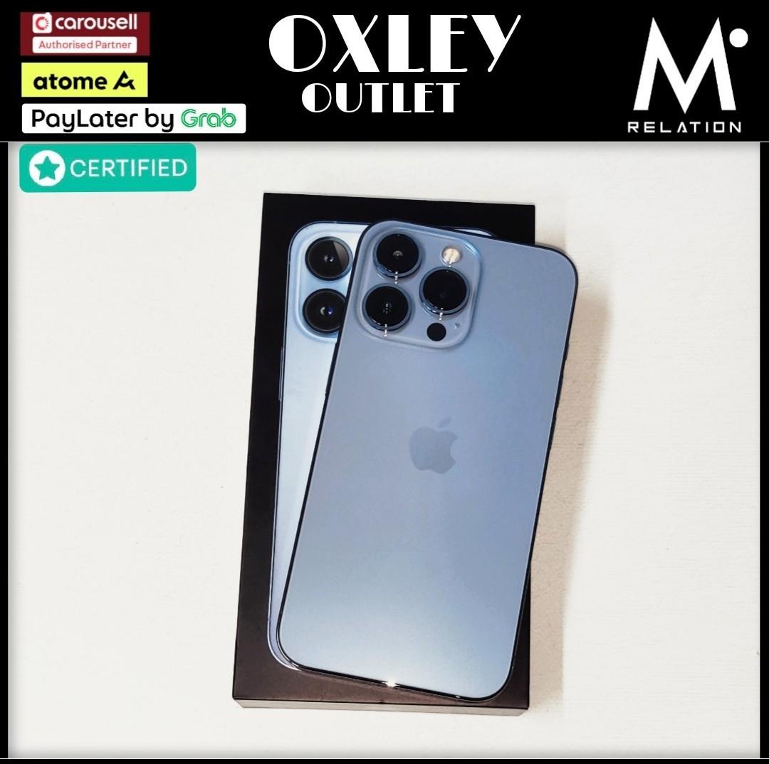 {OX} IPHONE 13 PRO 256GB BLUE 91 battery health 3008, Mobile Phones