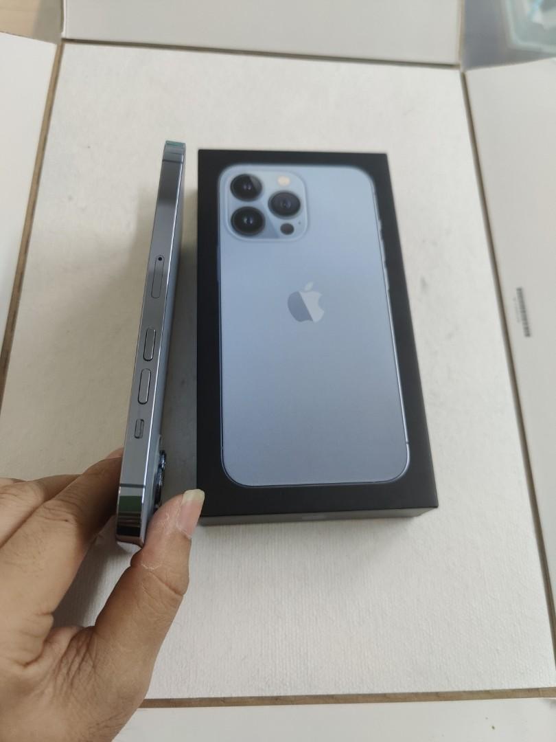 {OX} IPHONE 13 PRO 256GB BLUE 91 battery health 3008, Mobile Phones
