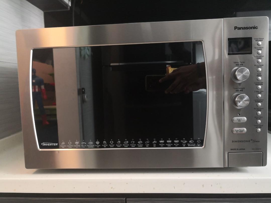 Panasonic inverter microwave oven, TV & Home Appliances, Kitchen