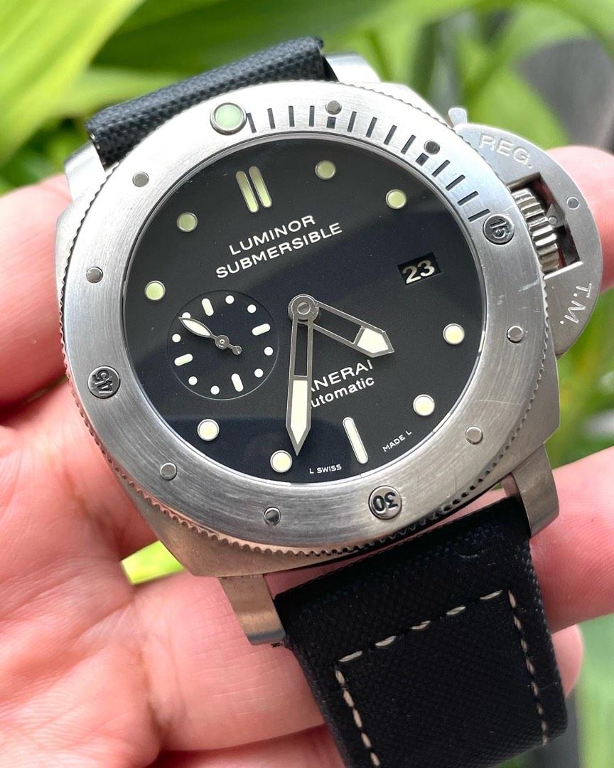 Panerai Submersible PAM305 Men s Fashion Watches Accessories