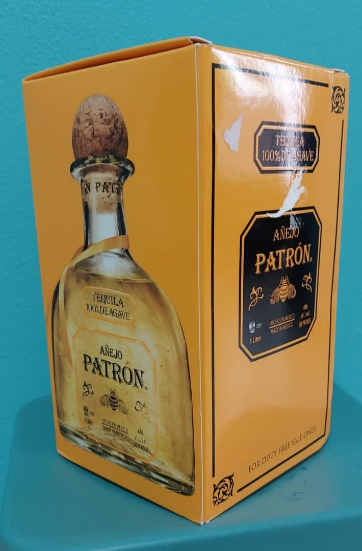 PATRON Anejo 750ml, Food & Drinks, Alcoholic Beverages on Carousell
