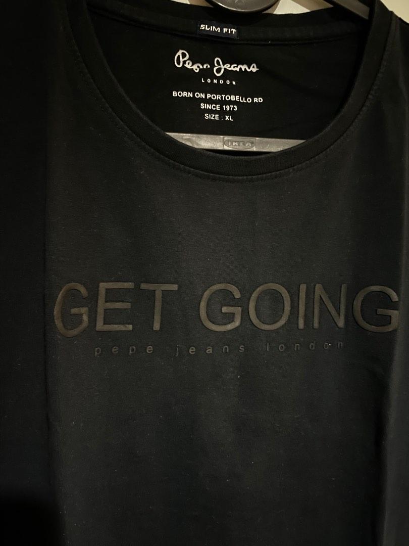 Pepe Jeans Black Tshirt for Men (Category: Tshirts & Polo Shirts ) located in Quezon City. Submitted by luwian (Listing ID 1186639472, Image 3). Description: Authentic Pepe Jeans Used less than 3x XL on tag (Slim Fit / Can pass as Medium on Mens) 20” W 27” L 250 plus sf RFS: Too large for me Location QC DM for more details. Thank you..