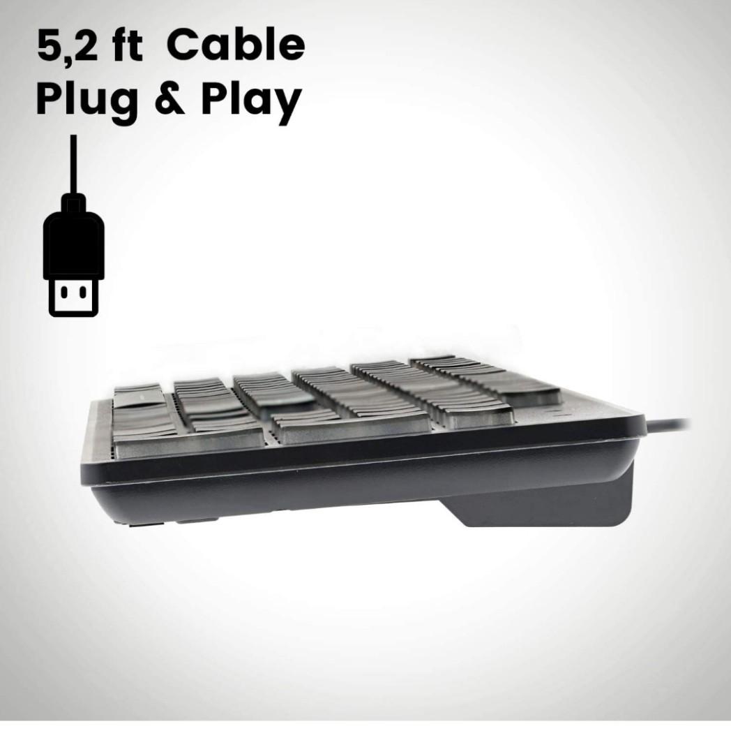 Buy Perixx PERIBOARD-317 R DE B Corded Keyboard German, QWERTZ Black Backlit | Electronic Buy Perixx PERIBOARD-317 R DE B Corded Keyboard German, QWERTZ Black Backlit | Electronic