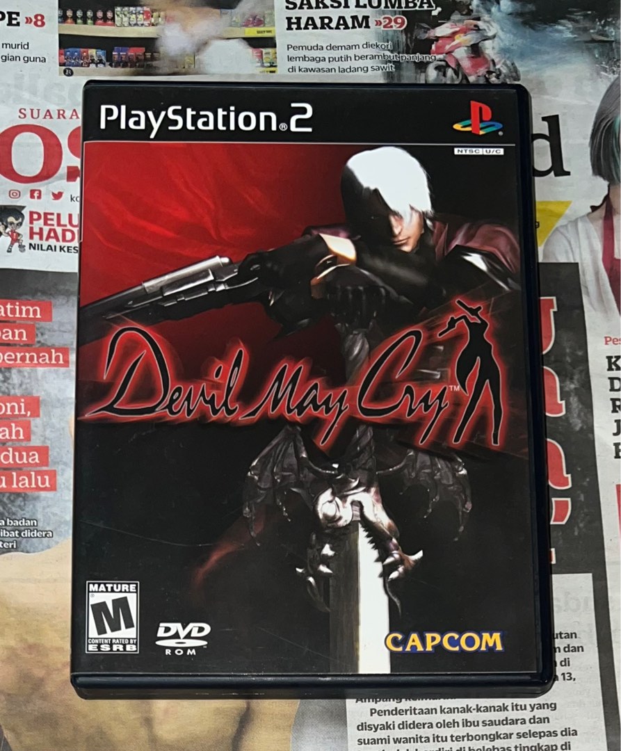 Playstation 2 PS2 devil may cry 2002 video games, Video Gaming, Video Games, PlayStation
