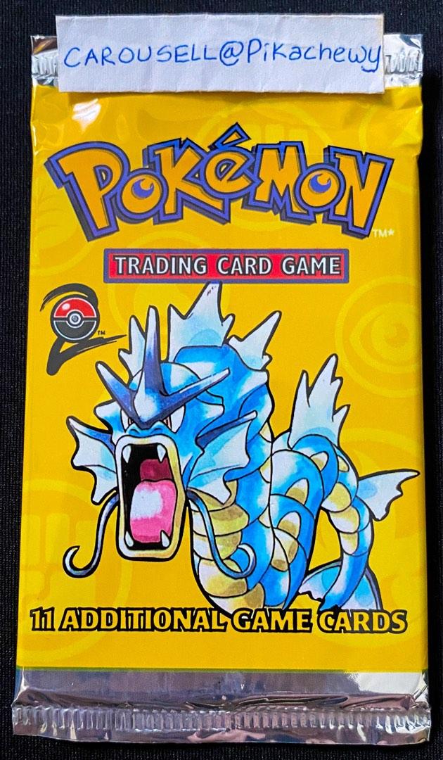 Pokemon Cards Base Set 2 Booster Pack (Gyarados Artwork), Hobbies & Toys,  Toys & Games on Carousell