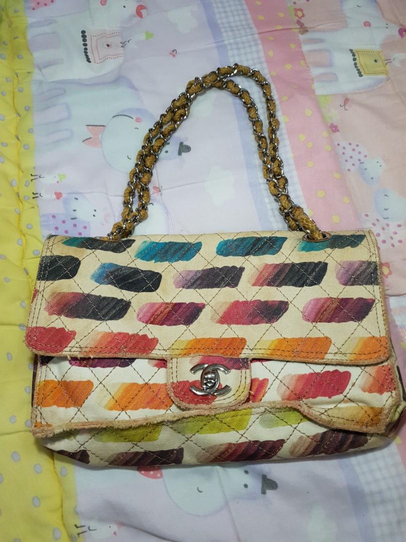Preloved Chanel Colorama Flap Bag, Women's Fashion, Bags & Wallets,  Clutches on Carousell