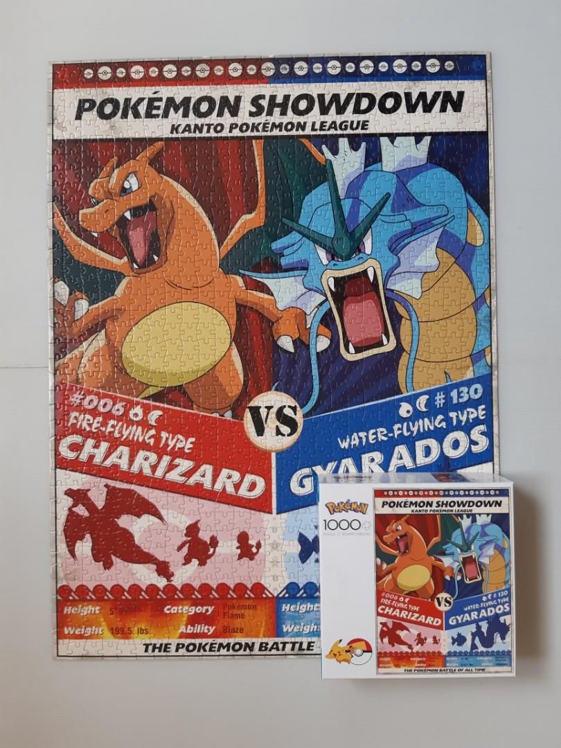 Buffalo Games - Pokemon Showdown: Charizard V. Gyarados - 1000 Piece Jigsaw  Puzzle 