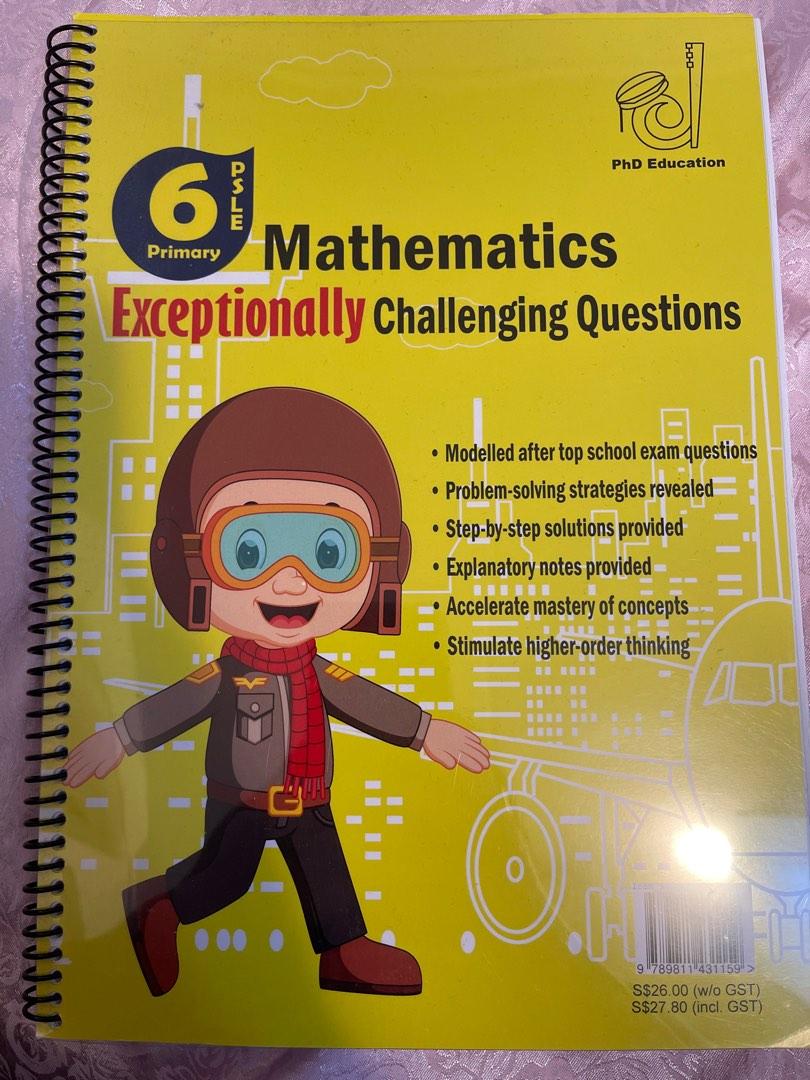 PSLE Primary 6 Mathematics Exam Package + Grade Solution Maths Notes ...