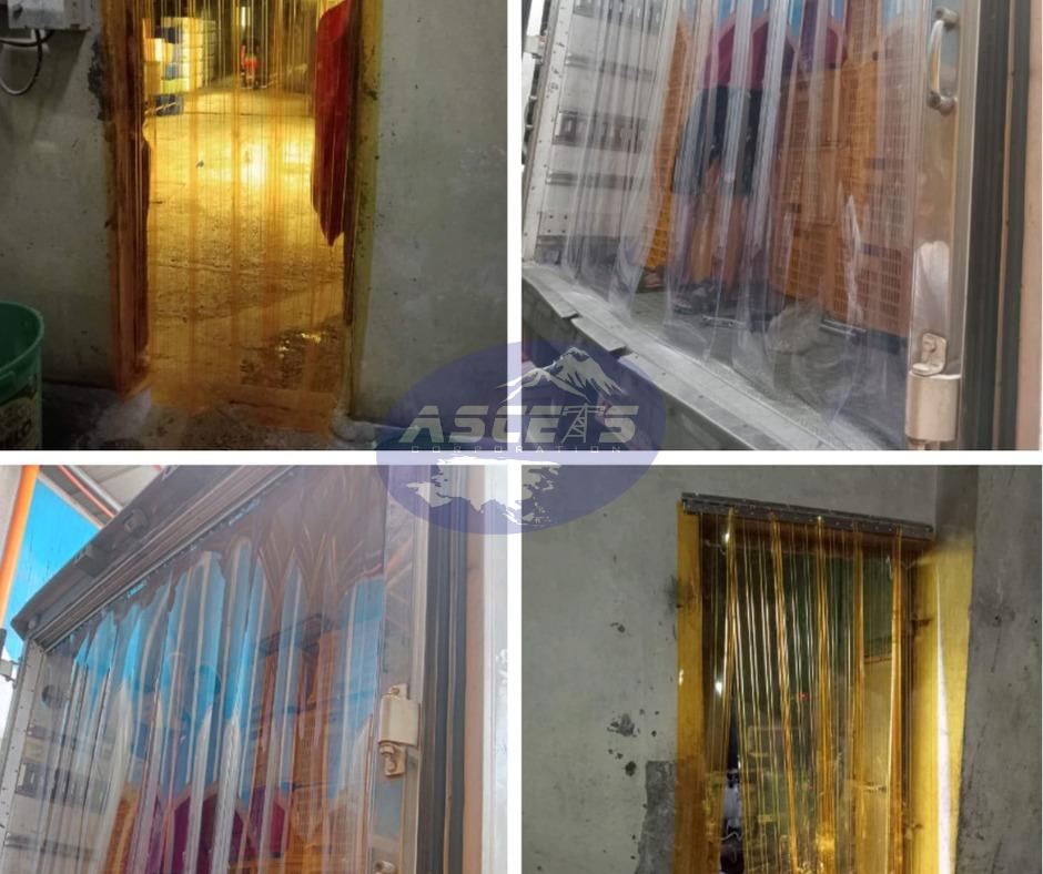 PVC CURTAINS RESTAURANT FAST FOOD PROCESSING PLANT, Commercial