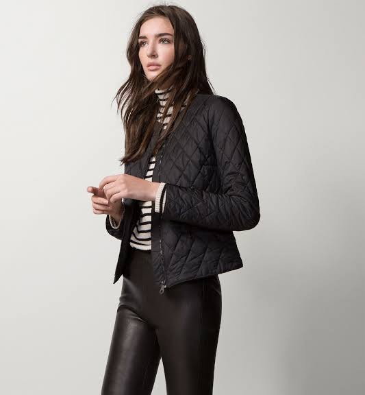 Quilted Jacket Massimo Dutti, Women's Fashion, Coats, Jackets and