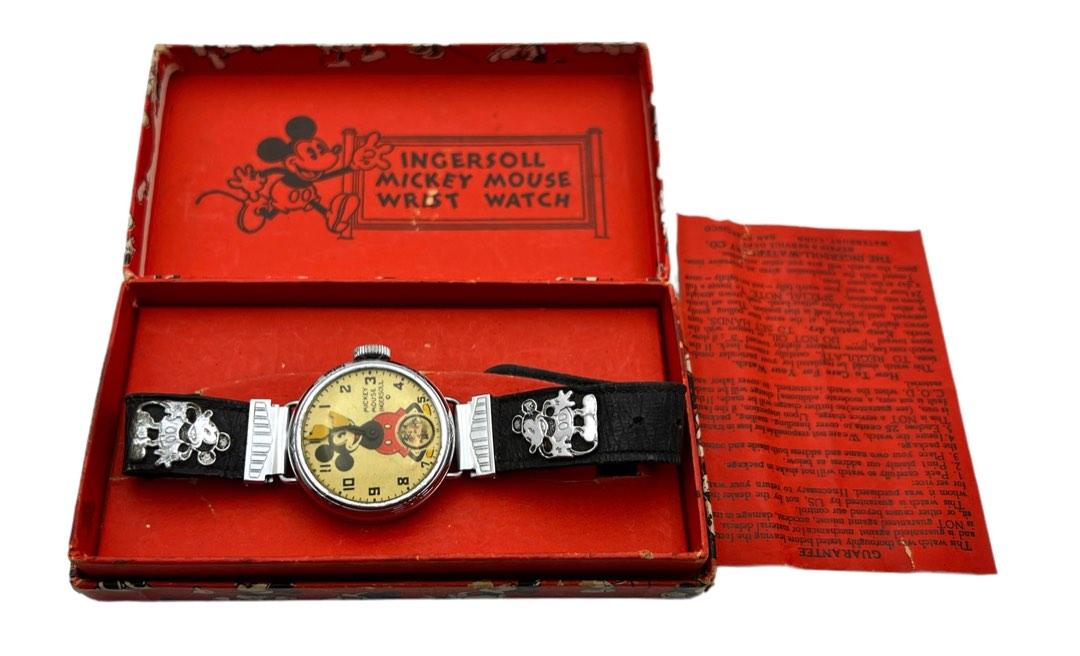 Vintage ingersoll mickey mouse watch on sale