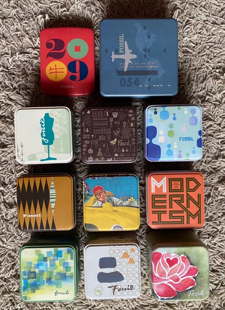 Fossil tins 2025
