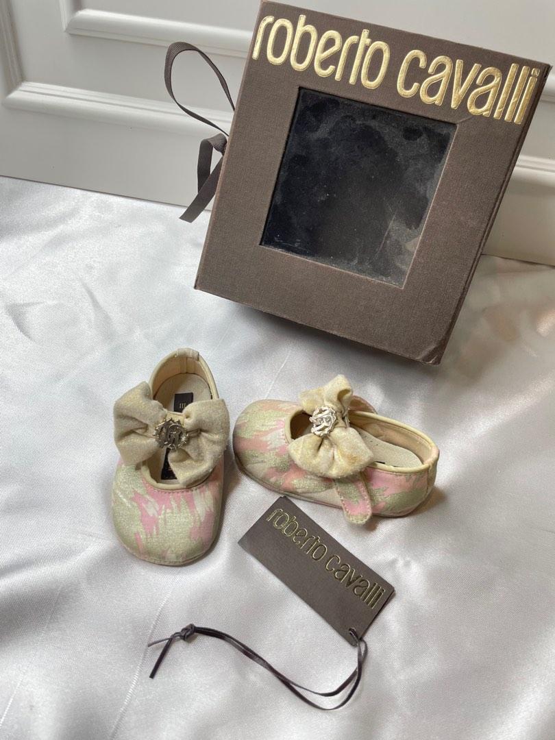ROBERTO CAVALLI BABY GIRLS PRE WALKER SHOES 9 12 months. MauSony Bayi Anak Baju Bayi di Carousell