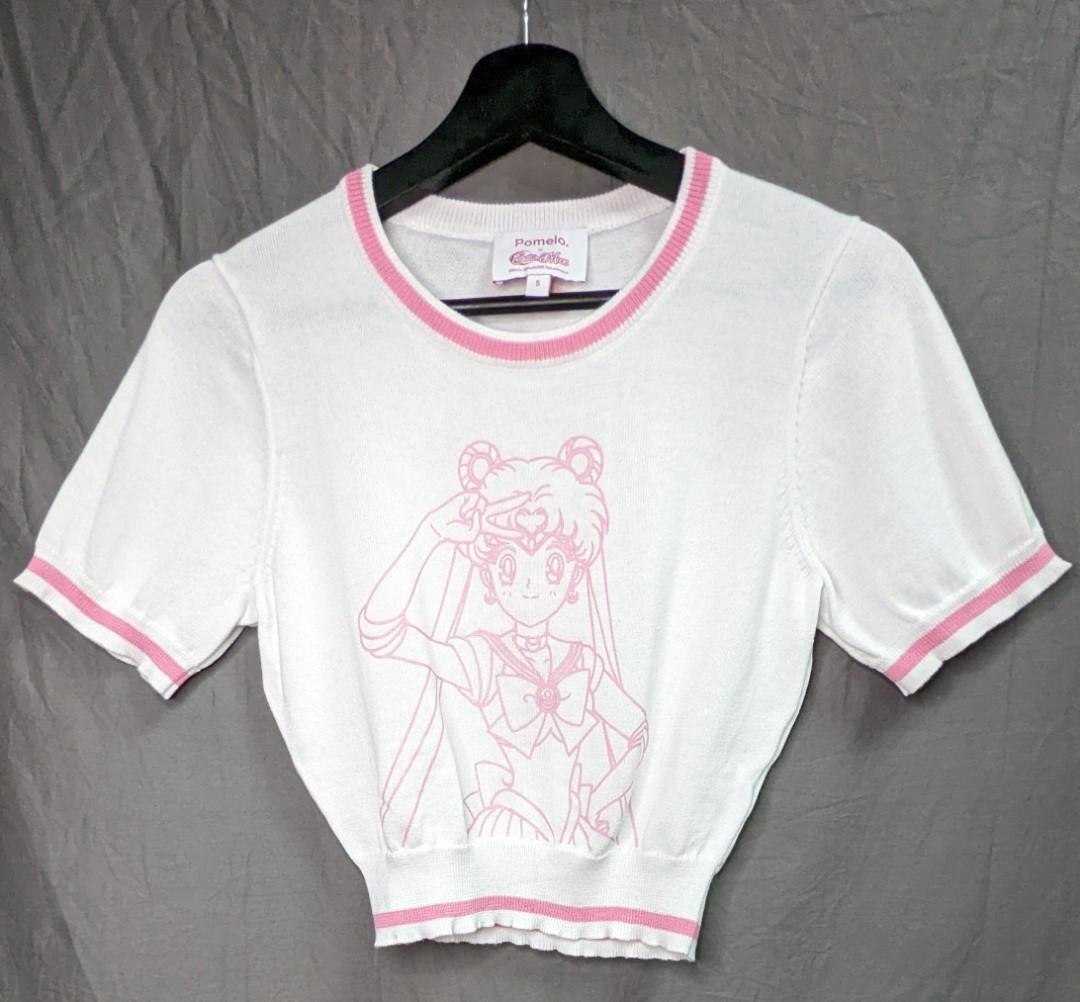 Sailor Moon crop top Pomelo, Women's Fashion, Tops, Shirts on Carousell