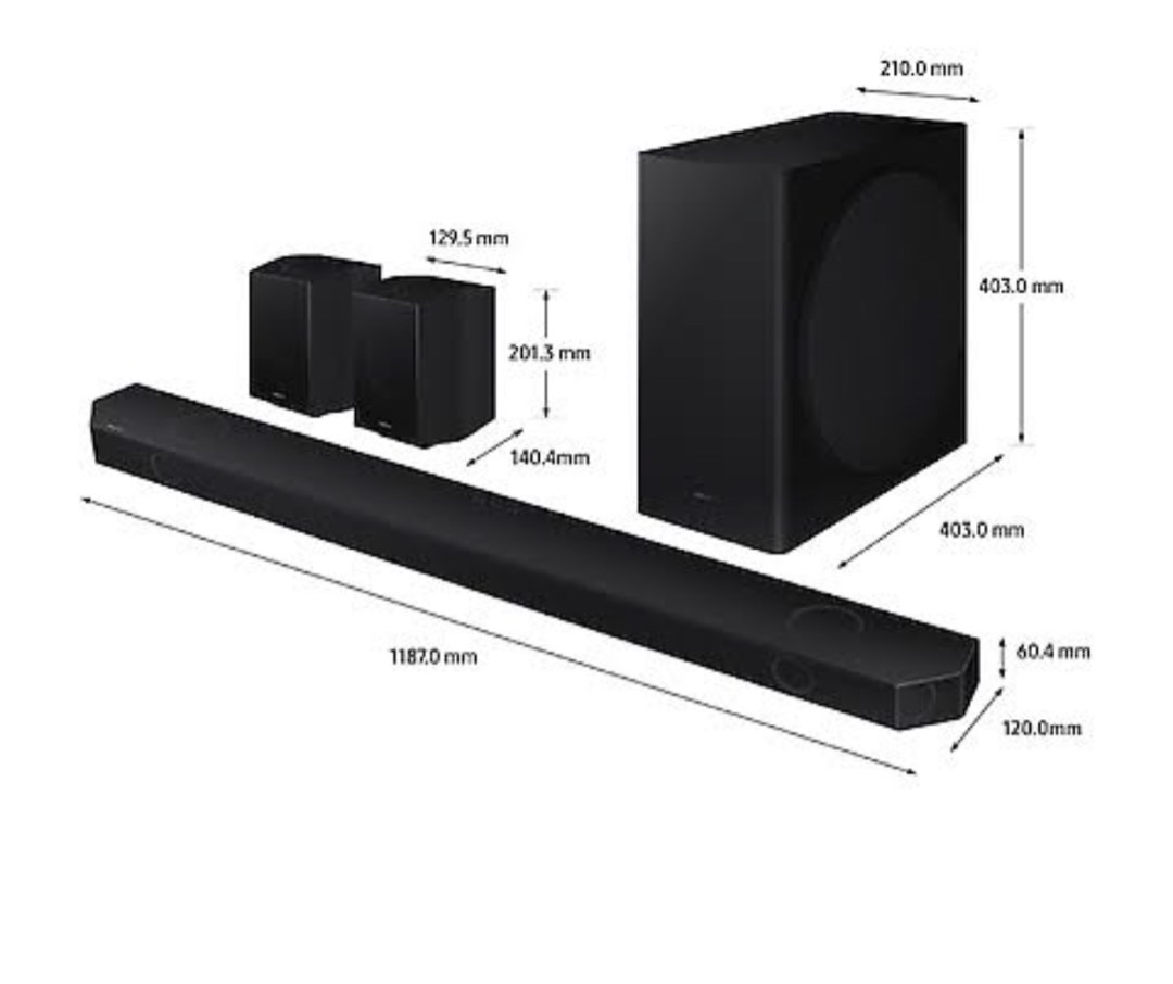 SAMSUNG SOUNDBAR HWQ600B 3.1.2CH (New/2022 model), Audio, Soundbars