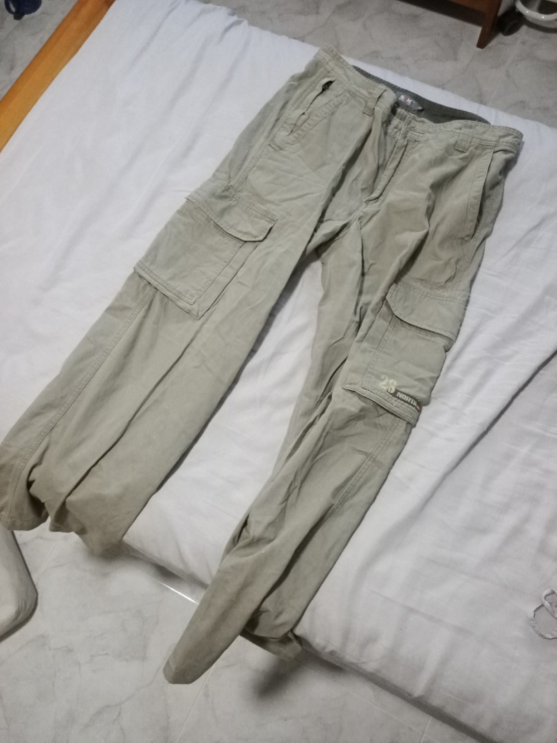 Samuel & Kevin Cargo Pants 34 inch, Men's Fashion, Bottoms