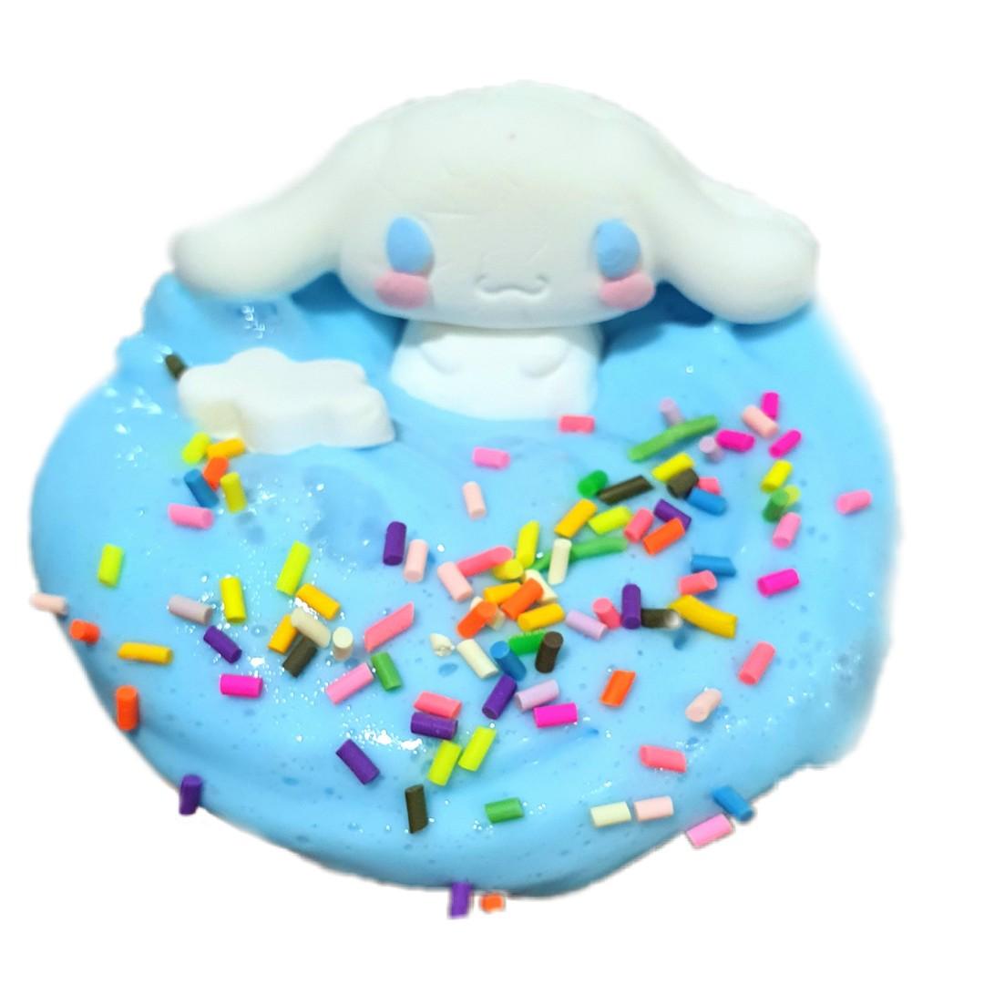 Sanrio Cinnamoroll / Roll Blue Themed Slime, Hobbies & Toys, Toys
