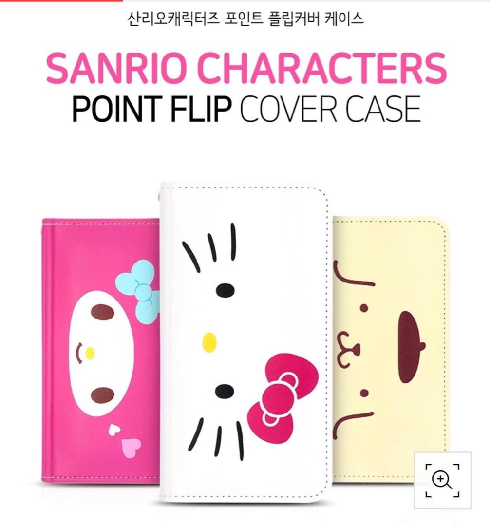 Sanrio License Flip Cover Case for Iphone 7 to 13 SEries Hello Kitty My