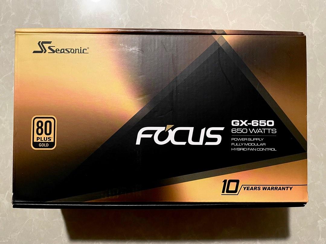 Seasonic focus GX650 gold 650watts, Computers & Tech, Parts ...