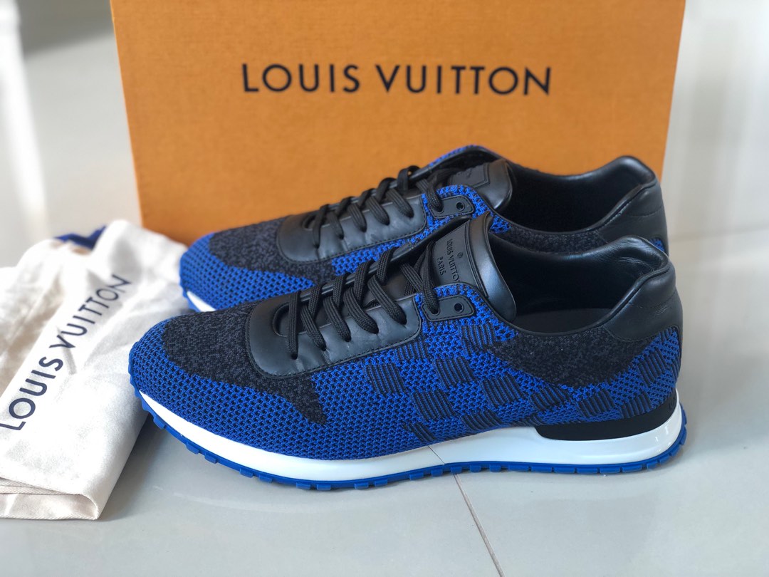 Jual Sepatu Louis Vuitton Run Away Sneakers Wanita Premium Original White