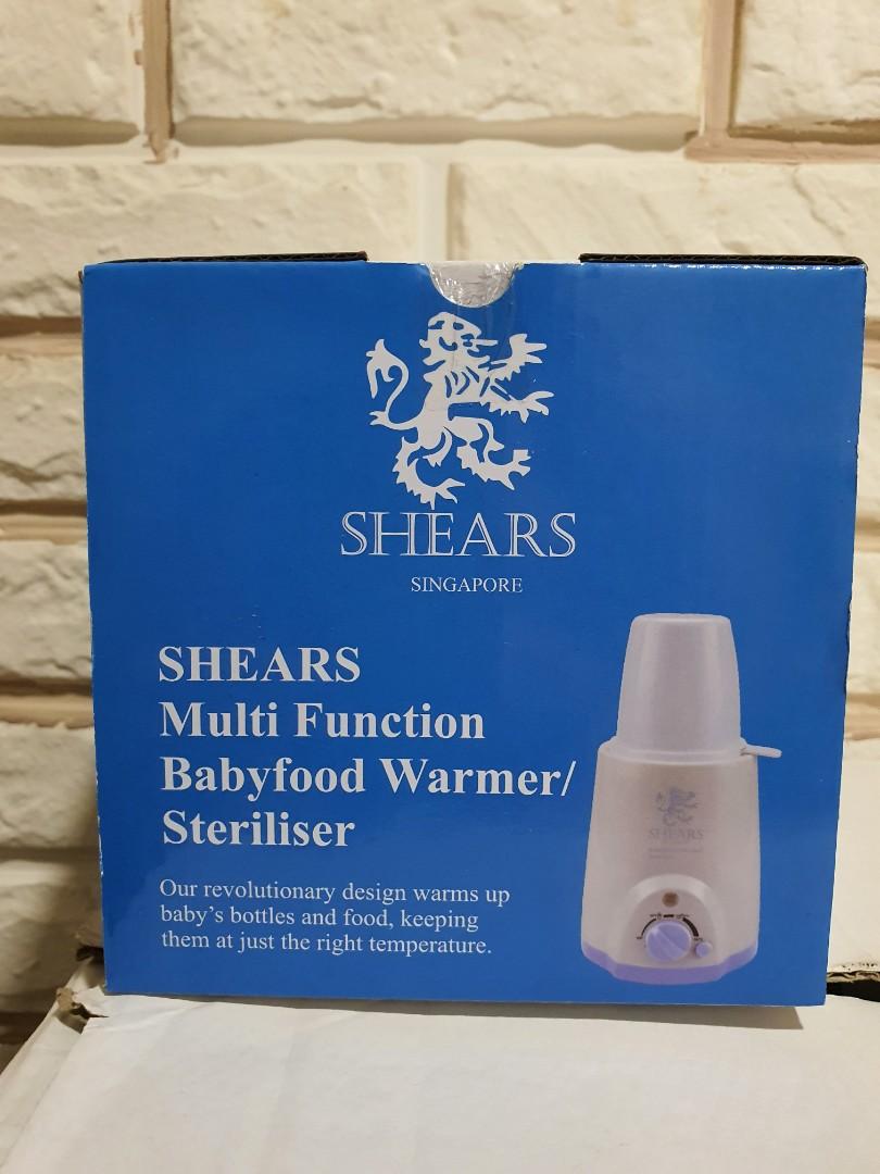 Shears Baby Milk/Food Warmer/Steriliser, Babies & Kids, Nursing & Feeding, Weaning & Toddler