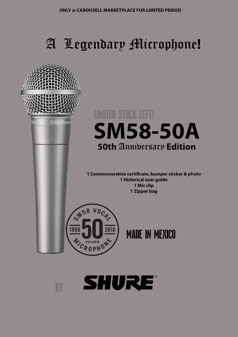 Shure SM58 S Bundle