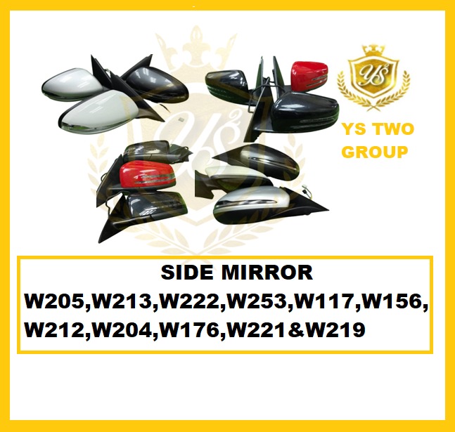 SIDE MIRROR MERCEDES ALLPREFER MODEL, Auto Accessories on Carousell