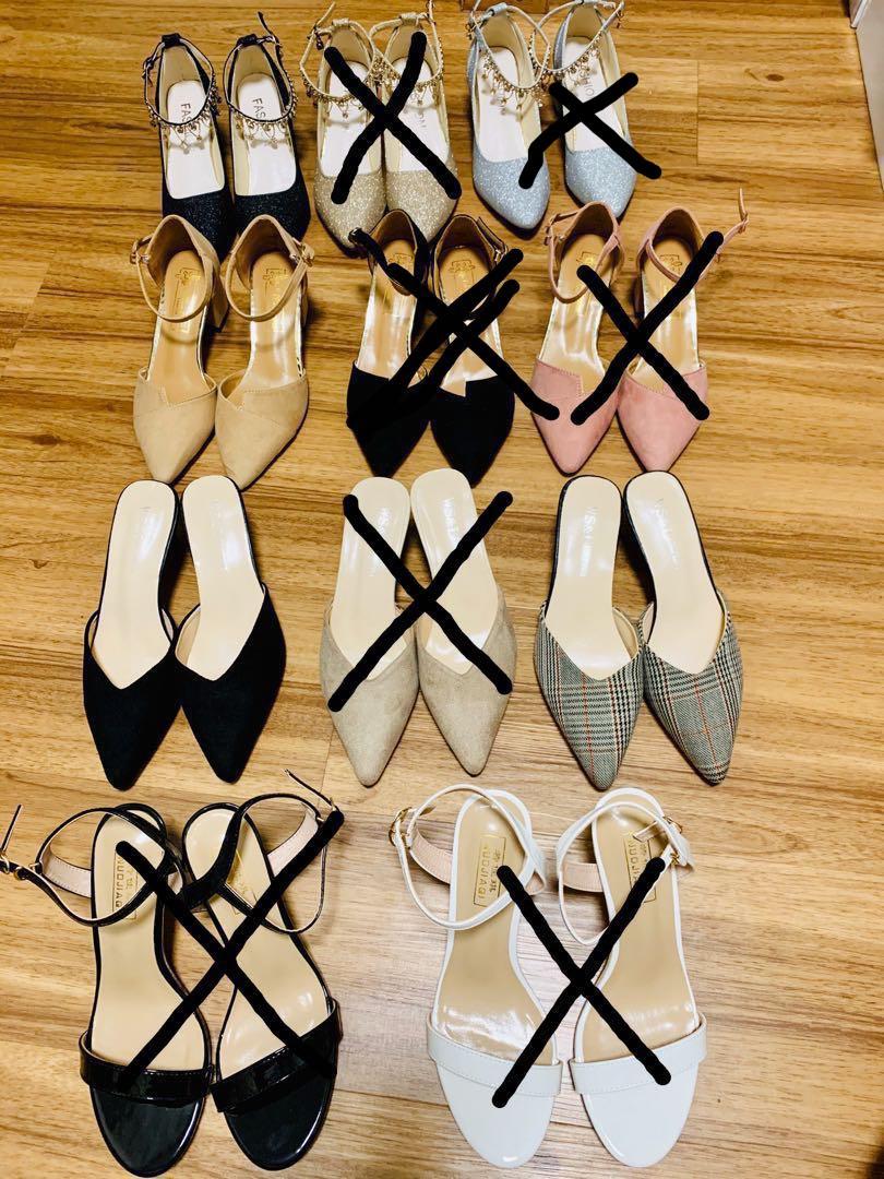 Size 36 Brand new Lady Heels and half cover shoes