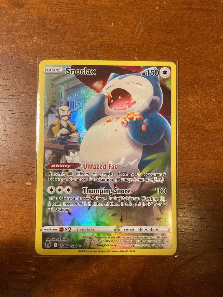 original snorlax pokemon card Mega Evolution ex SR Master Set