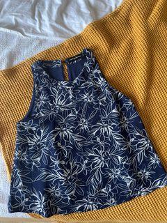 Something Borrowed Sketch Floral Swing Top