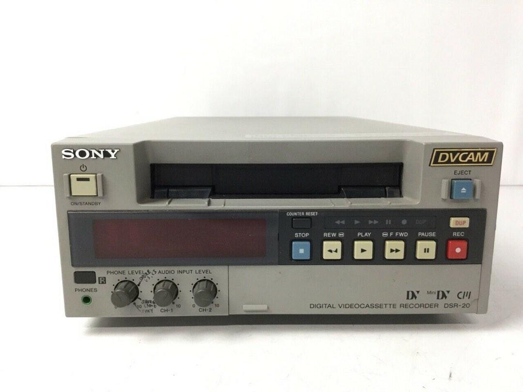 SONY DSR20 Dvcam Minidv deck digital cassette recorder, TV & Home Appliances, TV